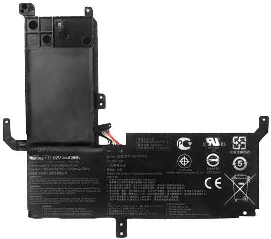 Laptop Accu Verenigbaar voor Asus VivoBook-Flip-15-TP510UQ
