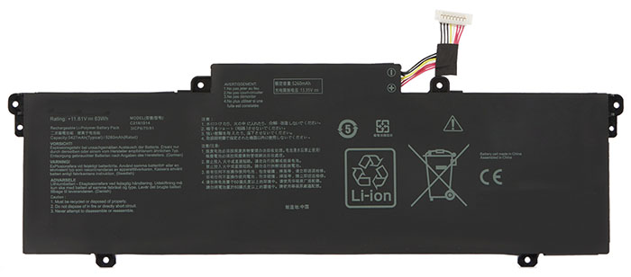 Laptop Accu Verenigbaar voor ASUS ZenBook-14-Ultralight-UX435EAL-KC096T