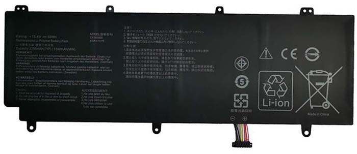 Laptop Accu Verenigbaar voor ASUS ROG-Zephyrus-S-GX531GM-Series