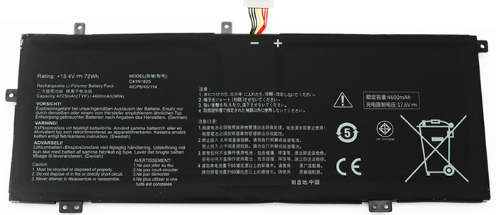 Laptop Accu Verenigbaar voor ASUS ADOL-14U