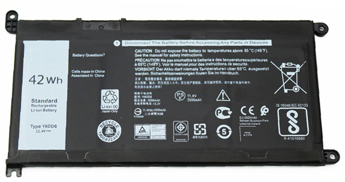 Laptop Accu Verenigbaar voor Dell Inspiron-14-5000-Series: