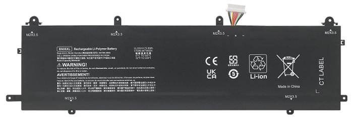 Laptop Accu Verenigbaar voor hp Spectre-X360-15-EB0035TX