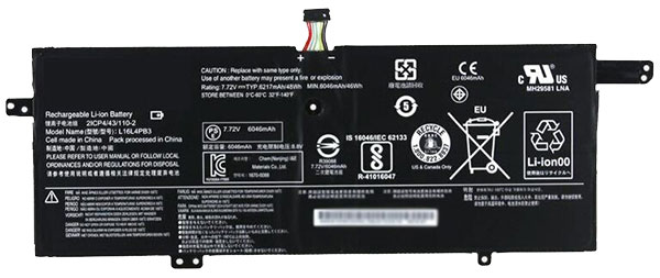 Laptop Accu Verenigbaar voor LENOVO IdeaPad-720S-13ARR(81BR000XGE)