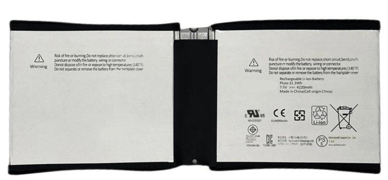 Laptop Accu Verenigbaar voor MICROSOFT Surface-RT2-1572-Tablet