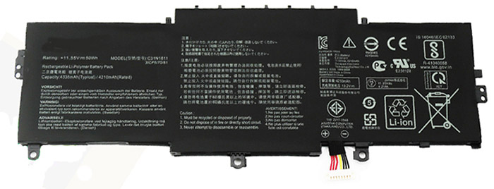 Laptop Accu Verenigbaar voor ASUS Zenbook-14-UX433FN