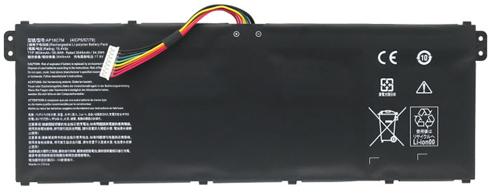 Laptop Accu Verenigbaar voor Acer Spin-5-SP513-54N