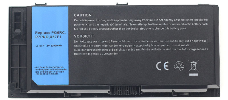 Laptop Accu Verenigbaar voor Dell Precision-M4600