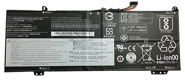 Laptop Accu Verenigbaar voor LENOVO IdeaPad-530S-15IKB-(81EV003KGE)